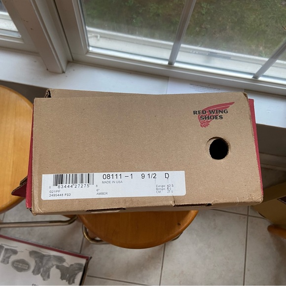 Red Wing Style 8111 Iron Ranger Men’s 6” Boots in Amber Harness Leather New - Picture 5 of 6